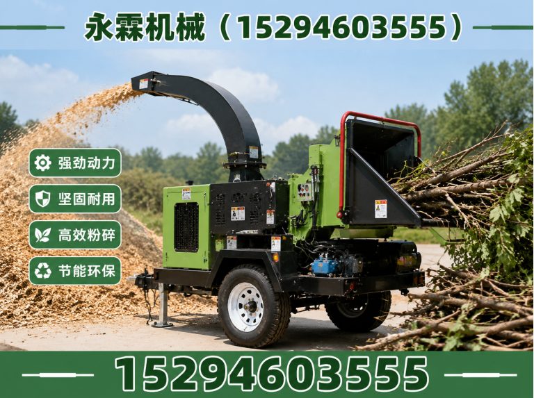 荥阳市树枝粉碎机展示图